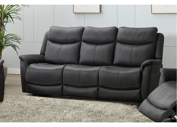 Arizona Faux Leather 3 Seater Sofa - Click Image to Close